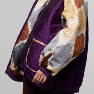 Double-sided bomber jacket "gumbaz"