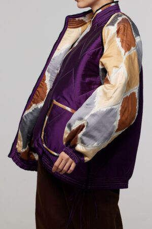 Double-sided bomber jacket "gumbaz"