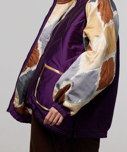 Double-sided bomber jacket "gumbaz"