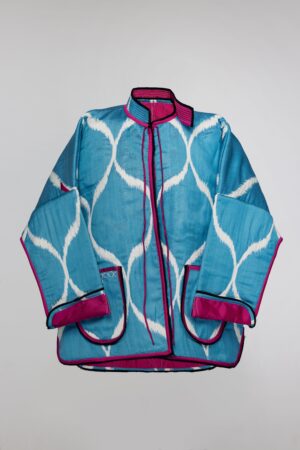 Double-sided reversible jacket "bug'doy"