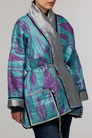 Double-sided reversible jacket "ko’rpacha"