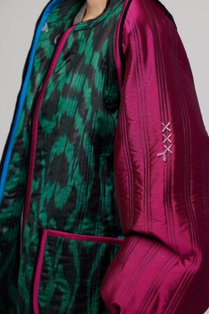 Double-sided bomber jacket "gumbaz"