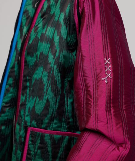 Double-sided bomber jacket "gumbaz"