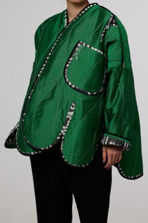 Double-sided reversible jacket "lola"