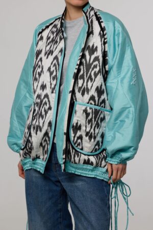 Double-sided bomber jacket "gumbaz"