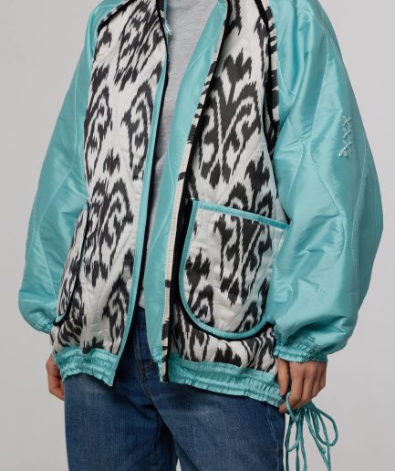 Double-sided bomber jacket "gumbaz"