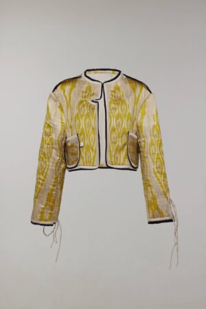 Reversible cropped jacket «Rubob»